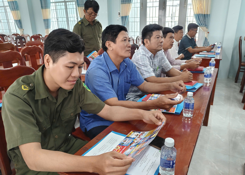 Công an Vĩnh Long quyết liệt các giải pháp xây dựng “Xã không ma tuý” -0