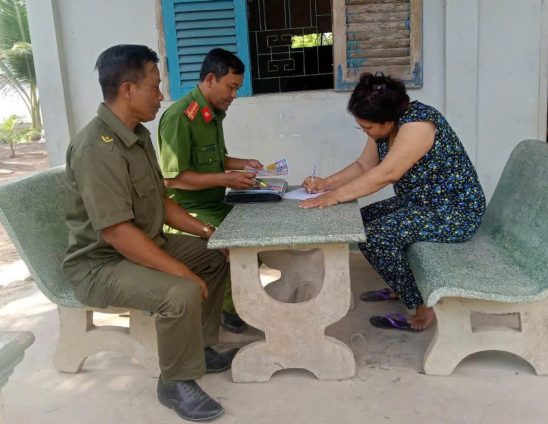 Công an Vĩnh Long quyết liệt các giải pháp xây dựng “Xã không ma tuý” -1