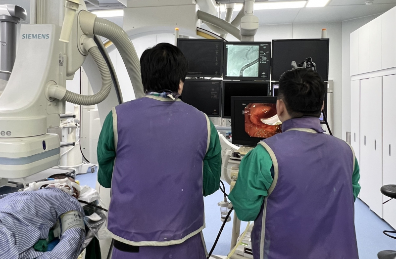 Bệnh viện 19-8 phát hiện sớm và loại bỏ tiền ung thư đường tiêu hoá qua nội soi -0