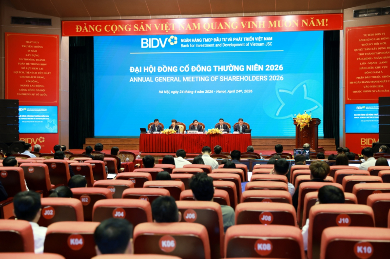 BIDV tổ chức Đại hội đồng cổ đông thường niên năm 2026 -0