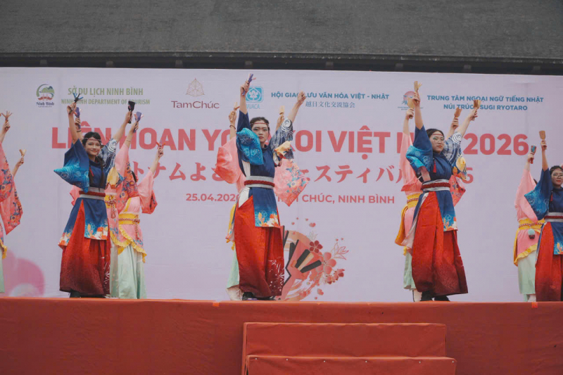 818 vũ công Việt Nam, Nhật Bản trình diễn tại Liên hoan Yosakoi Việt Nam -2