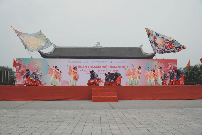 818 vũ công Việt Nam, Nhật Bản trình diễn tại Liên hoan Yosakoi Việt Nam -3