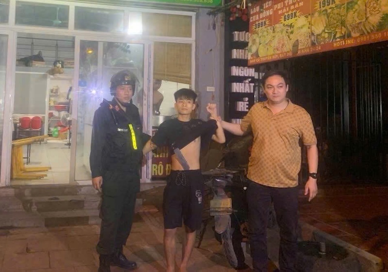 Nhanh chóng bắt giữ đối tượng dùng hung khí gây thương tích -0