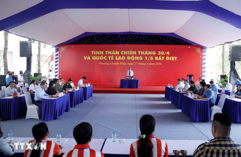 Tổng Bí thư, Chủ tịch nước động viên công nhân, người lao động ở TP Hồ Chí Minh -0