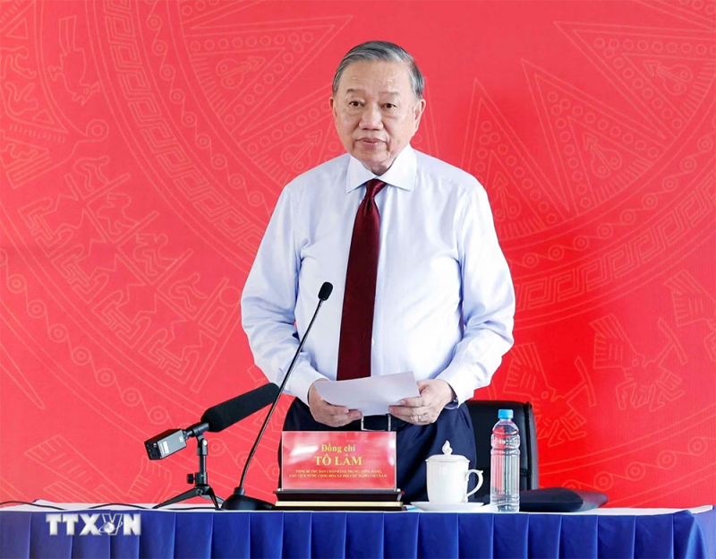 Toàn văn bài nói chuyện của Tổng Bí thư, Chủ tịch nước Tô Lâm với công nhân, người lao động TP Hồ Chí Minh -0