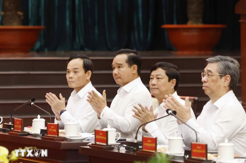 Tổng Bí thư, Chủ tịch nước Tô Lâm: TP Hồ Chí Minh phải đi đầu, biến các nghị quyết chiến lược thành thực tiễn sống động -0