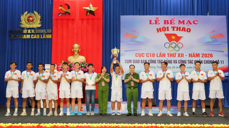 Sôi nổi Hội thao Cụm giao ban công tác Đảng và công tác quần chúng số 11 -0