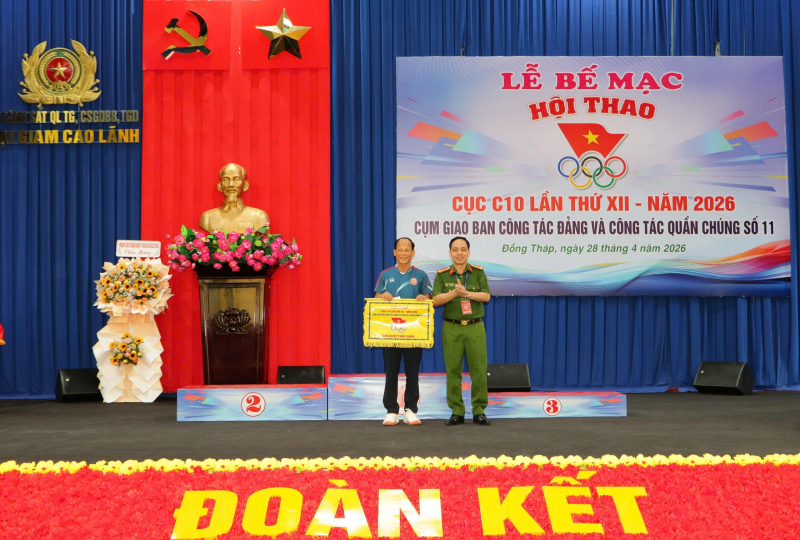 Sôi nổi Hội thao Cụm giao ban công tác Đảng và công tác quần chúng số 11 -0