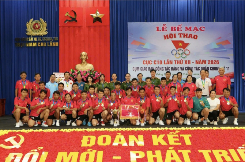 Sôi nổi Hội thao Cụm giao ban công tác Đảng và công tác quần chúng số 11 -0