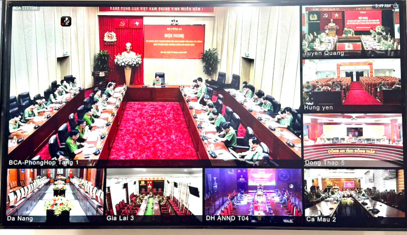 Đẩy mạnh phân bổ, giải ngân vốn đầu tư công Quý II trong Công an nhân dân -1