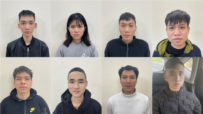 Khởi tố nhóm đối tượng mở loạt tài khoản ngân hàng, tiếp tay đường dây lừa đảo, rửa tiền ở Campuchia -0