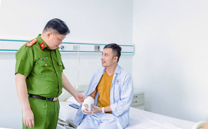 Hải Phòng: Hai cán bộ Công an bị thương khi làm nhiệm vụ -0