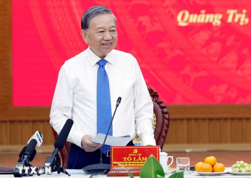 Tổng Bí thư, Chủ tịch nước Tô Lâm: Tái định vị không gian phát triển Quảng Trị với chiến lược “vươn Đông tỏa Tây” -0