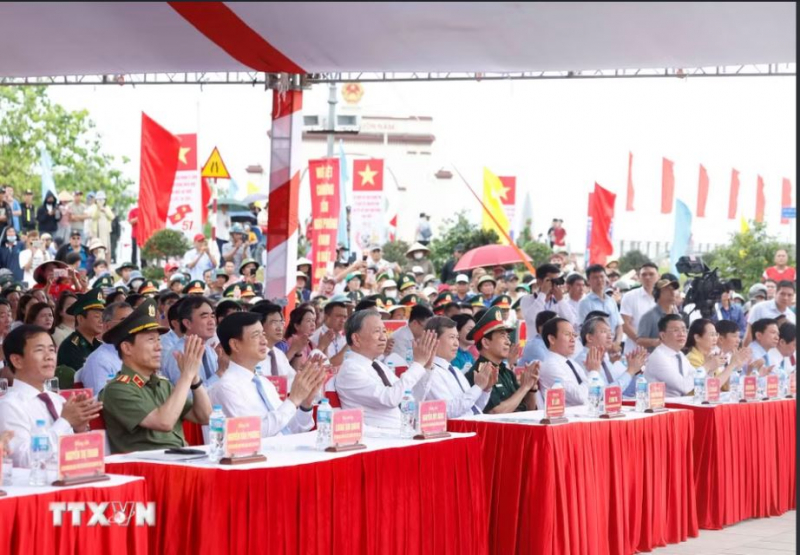 Tổng Bí thư, Chủ tịch nước Tô Lâm dự Lễ thượng cờ 