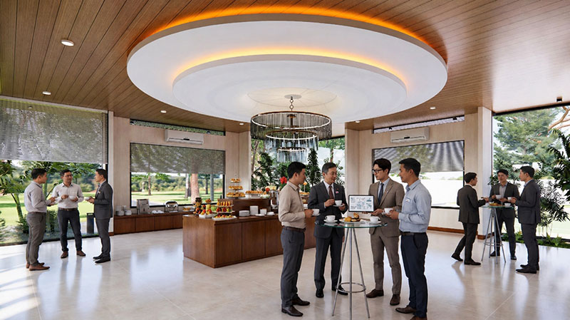 Nghệ thuật kết nối không gian và trải nghiệm đa tầng -0