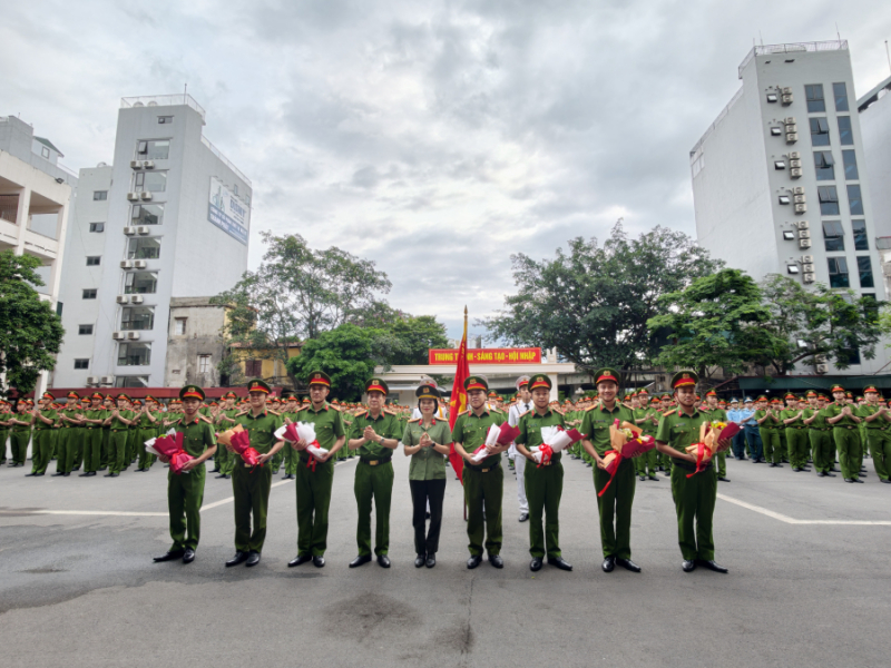 Sôi nổi Hội thi chủ nhiệm trung đội giỏi của Trường Đại học Phòng cháy chữa cháy -0
