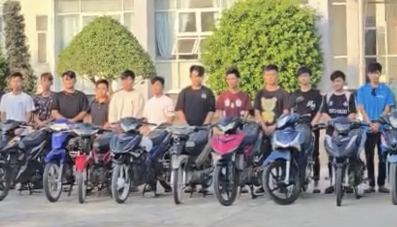 Triệt phá nhóm tổ chức đua xe liên tỉnh, hàng chục đối tượng bị khởi tố -1