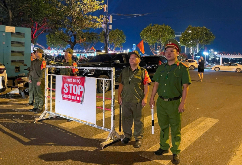 Công an TP Đà Nẵng, Huế nỗ lực đảm bảo an ninh, an toàn chuỗi sự kiện dịp lễ 30/4 - 1/5 -0