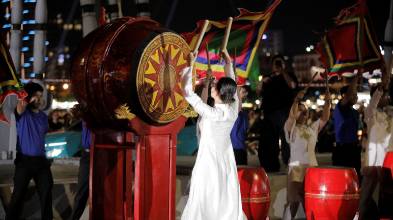 Hợp luyện cho Gala “Tổ quốc bình yên”: Khi nghệ thuật mang dáng hình người chiến sĩ -0