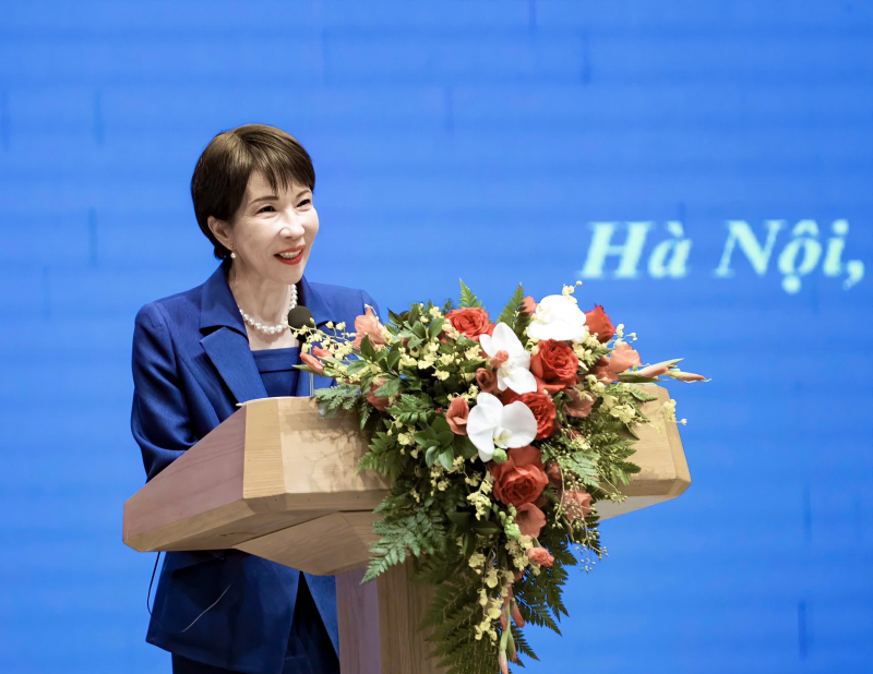 Thủ tướng Lê Minh Hưng và Thủ tướng Takaichi Sanae gặp gỡ báo chí -0