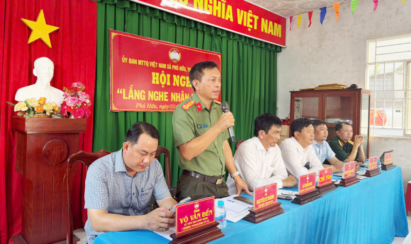 Lắng nghe nhân dân nói để phục vụ tốt hơn -0