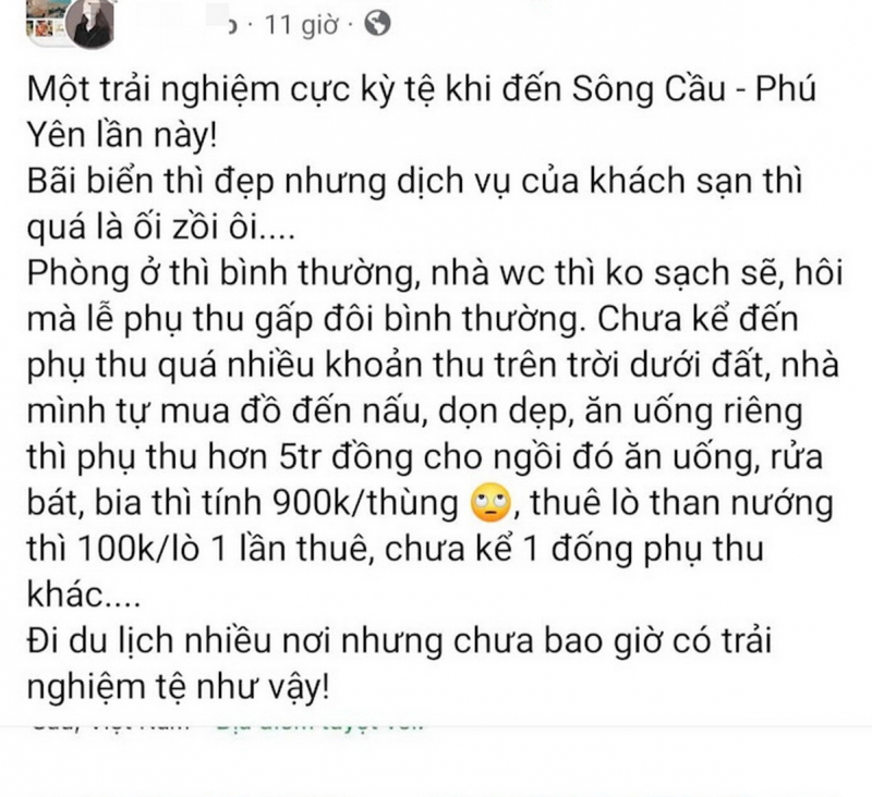 Du khách tố khách sạn ở phường Sông Cầu, tỉnh Đắk Lắk “chặt chém” phụ thu cao ngất -0