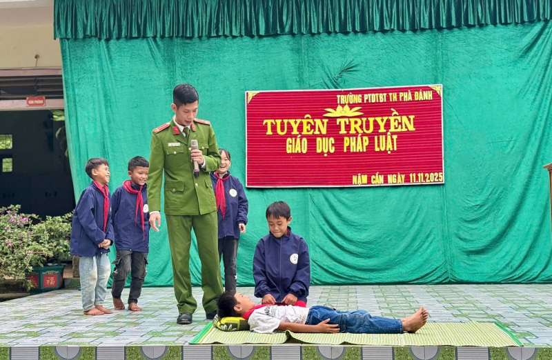 Hiệu quả từ mô hình “An ninh vững vàng, bản làng bình yên” -0
