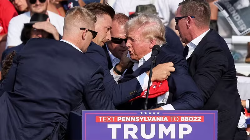 Ông Trump và những lần bị mưu sát hụt -0