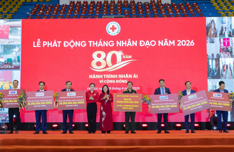 Agribank ủng hộ 20 tỷ đồng hưởng ứng Tháng Nhân đạo năm 2026 -0