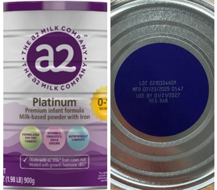 Sữa Platinum Premium cho trẻ chứa chất cấm, Bộ Y tế yêu cầu rà soát thu hồi -0