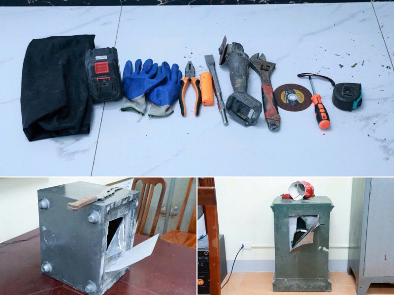Tóm gọn gã chủ cửa hàng cơ khí hai lần cưa cửa đột nhập nhà dân trộm cắp để trả nợ cờ bạc -0