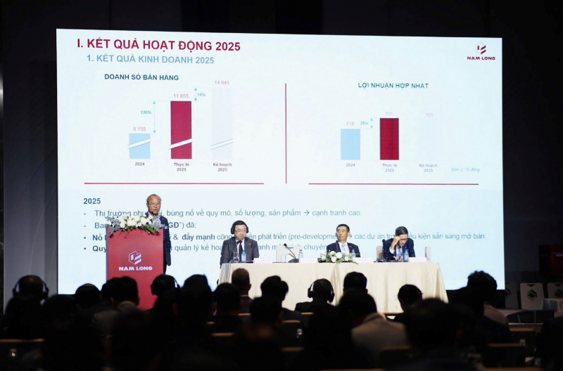 Nam Long đặt mục tiêu doanh số gấp đôi, công bố hội đồng quản trị nhiệm kỳ 2026 – 2031 -1