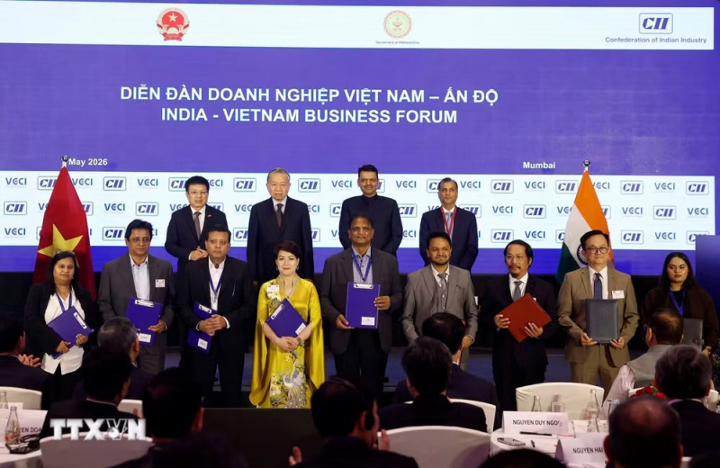 Tổng Bí thư, Chủ tịch nước Tô Lâm dự Diễn đàn doanh nghiệp Việt Nam-Ấn Độ -1