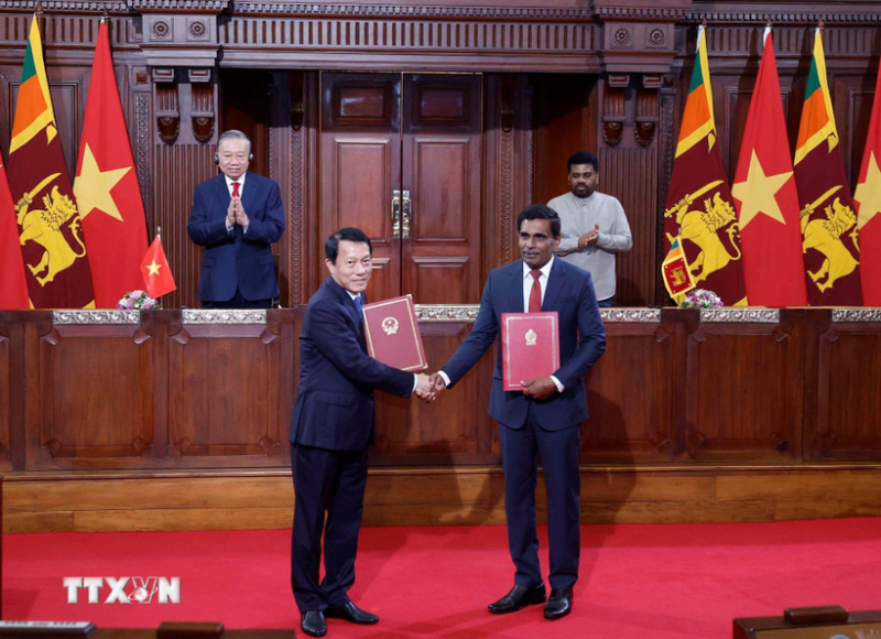 Hai nước Việt Nam và Sri Lanka tăng cường trao đổi hợp tác -0