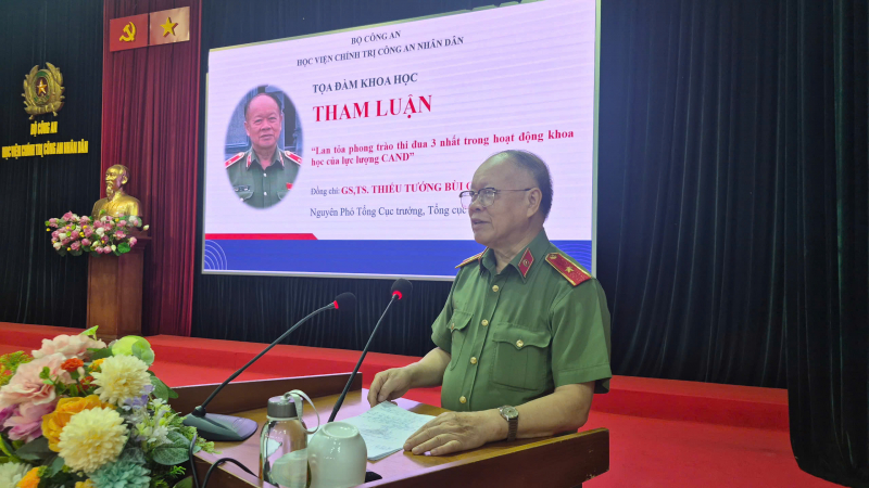 Đưa Khoa học công nghệ, đổi mới sáng tạo trở thành động lực nâng cao hiệu quả mọi mặt công tác Công an -0