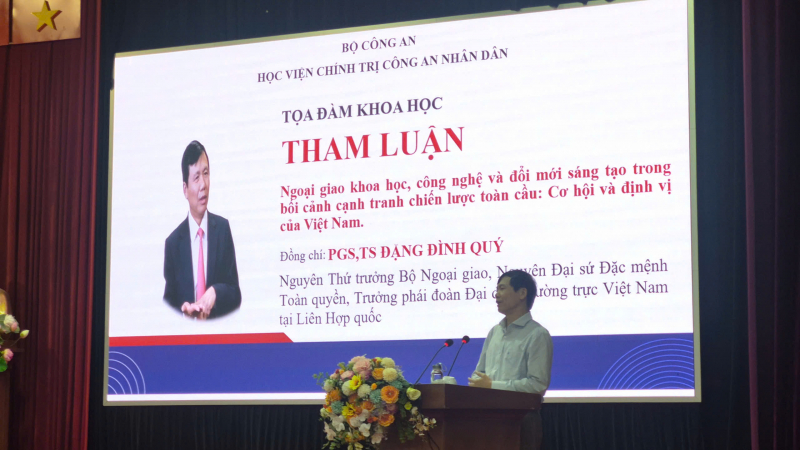 Đưa Khoa học công nghệ, đổi mới sáng tạo trở thành động lực nâng cao hiệu quả mọi mặt công tác Công an -0