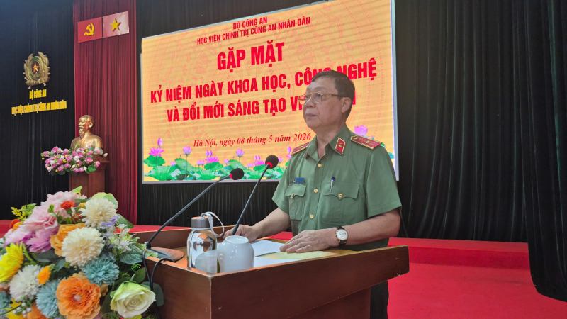 Đưa Khoa học công nghệ, đổi mới sáng tạo và chuyển đổi số trở thành động lực nâng cao hiệu quả công tác Công an -0