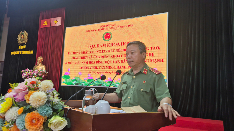 Đưa Khoa học công nghệ, đổi mới sáng tạo trở thành động lực nâng cao hiệu quả mọi mặt công tác Công an -0