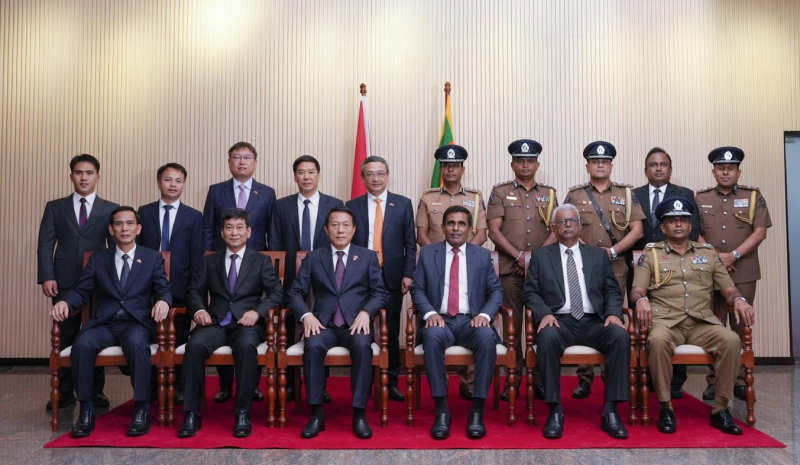 Bộ trưởng Lương Tam Quang hội đàm với Bộ trưởng Bộ Công an và các vấn đề nghị viện Sri Lanka -3