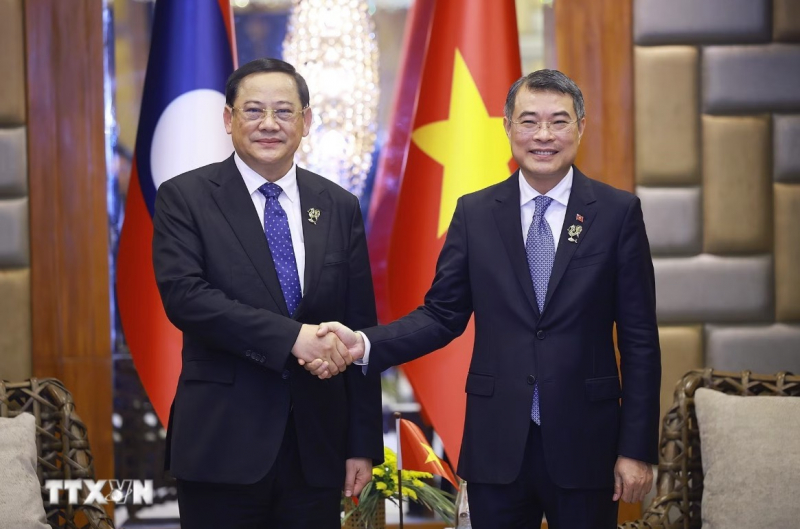 Thủ tướng Lê Minh Hưng tiếp các Thủ tướng Lào và Malaysia -0