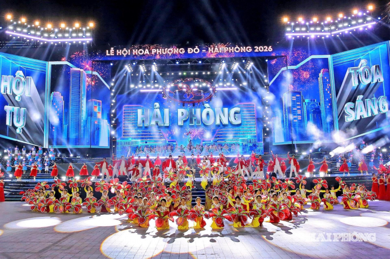 Lễ hội Hoa Phượng Đỏ - Hải Phòng 2026 diễn ra trong không khí an toàn, vui tươi và sống động -0