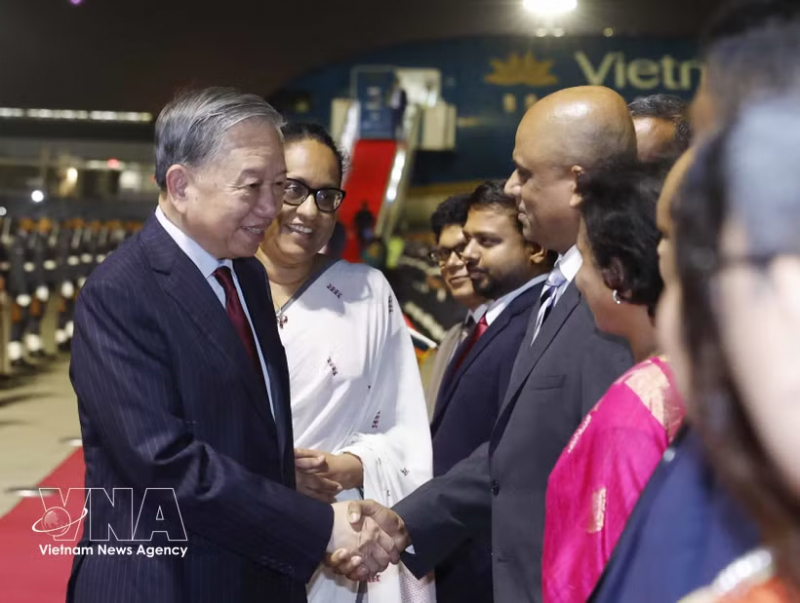 Top Vietnamese leader begins state visit to Sri Lanka -0