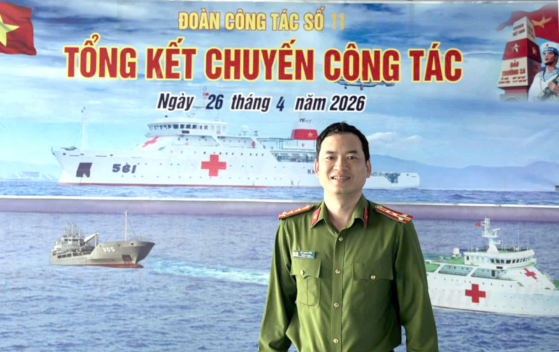 Trường Sa trong nhịp tim người Cảnh sát kinh tế -0