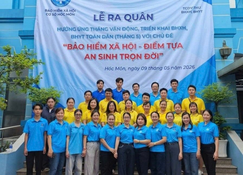 BHXH TP Hồ Chí Minh: Phát động và ra quân hưởng ứng “Tháng vận động, triển khai BHXH toàn dân” -1