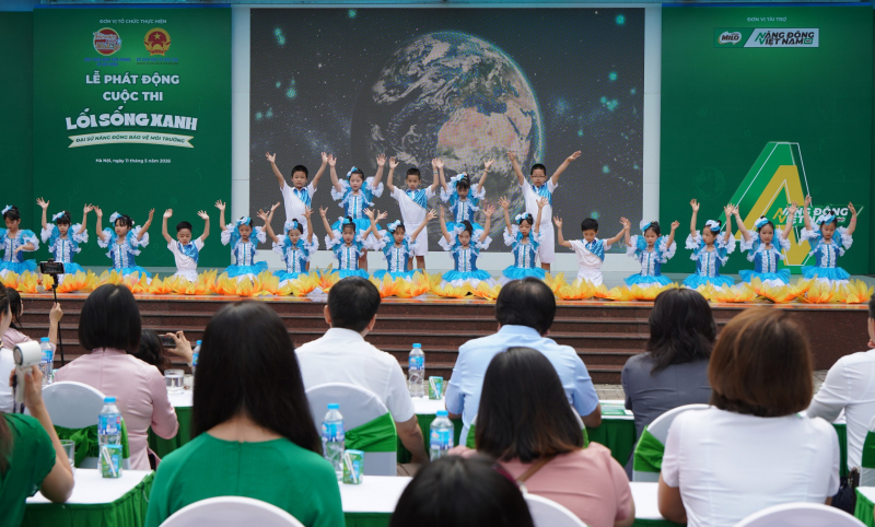 Khởi động cuộc thi toàn quốc lan tỏa lối sống xanh và năng động cho học sinh tiểu học -1