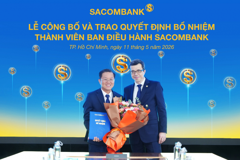 SACOMBANK kiện toàn đội ngũ lãnh đạo cấp cao -0