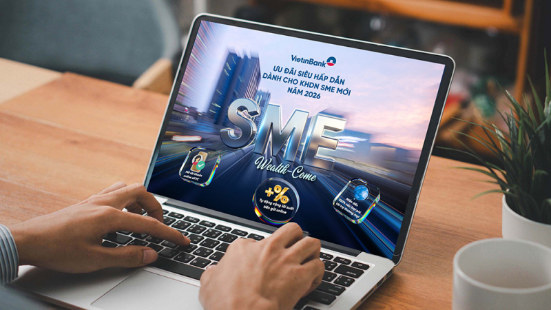 VietinBank tưng bừng ưu đãi chào đón khách hành doanh nghiệp SME mới -1