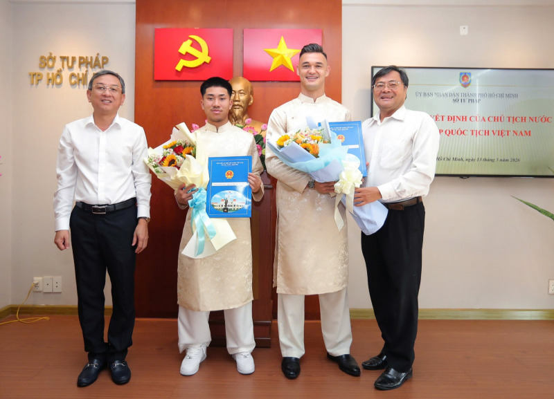 Hai cầu thủ Việt kiều Khoa Ngô và Lê Giang Patrik nhận quốc tịch Việt Nam -0