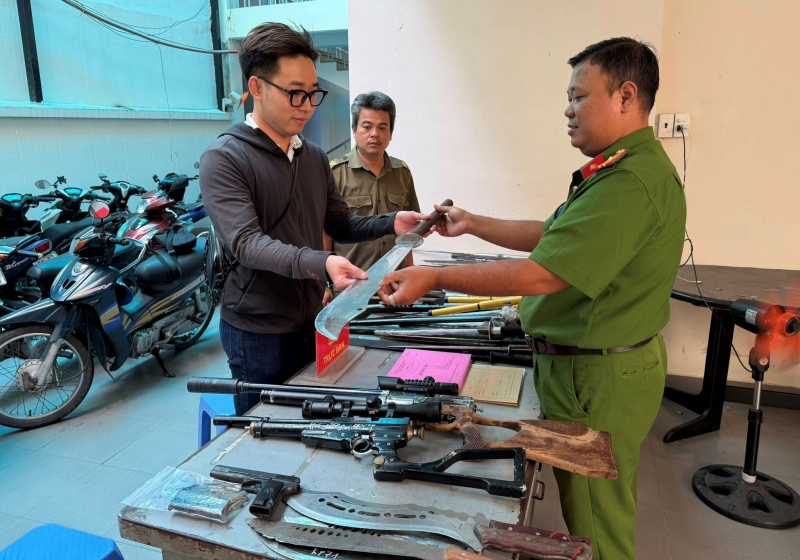 Hiệu quả từ phong trào giao nộp vũ khí tại TP Hồ Chí Minh -0