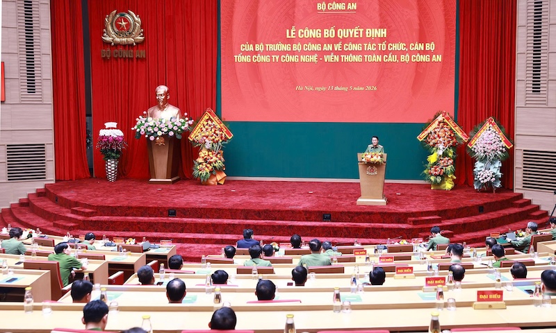 Ra mắt Tổng công ty Công nghệ - Viễn thông Toàn cầu (GTEL) trực thuộc Bộ Công an -0